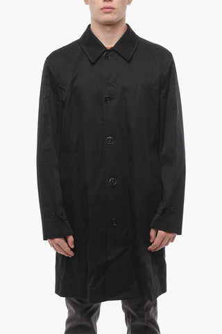 Cotton PADDINGTON Trench Coat with Tartan Lining