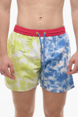 Acid Wash Effect BMBX -WAVE Swim Shorts