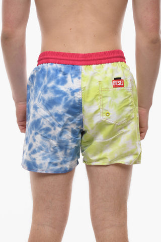 Acid Wash Effect BMBX -WAVE Swim Shorts