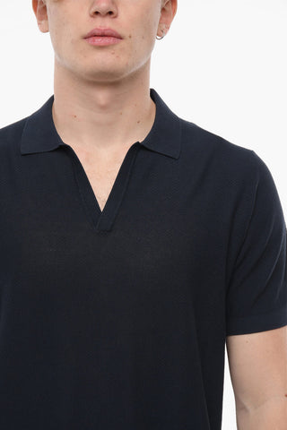 CC COLLECTION Polo GALAS CRE in Cotone a Nido d'Ape