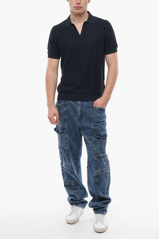 CC COLLECTION Polo GALAS CRE in Cotone a Nido d'Ape