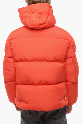Solid Color UNISEX W-ROLF-NW Down Jacket with Removable Hood
