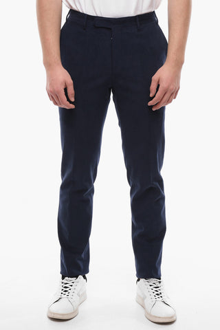 CC COLLECTION Pantaloni Chino in Misto Cotone Twill