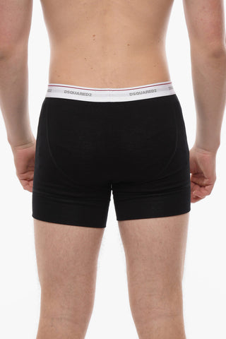 Wool Stretch Boxer wih Logo