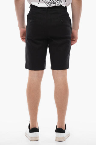 Belt Loops Linen Blend NOAH Shorts