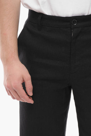 Belt Loops Linen Blend NOAH Shorts