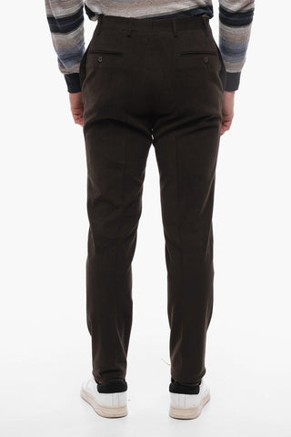 CC COLLECTION Twill Cotton Blend Chinos Pants