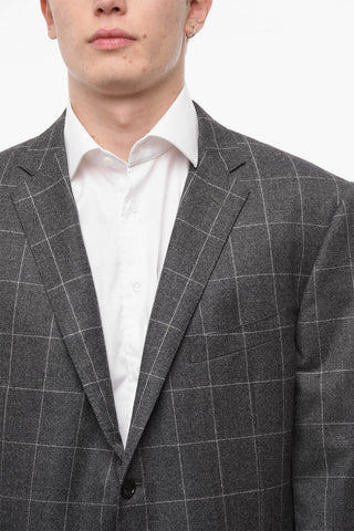 Abito ACADEMY in Lana Vergine Windowpane