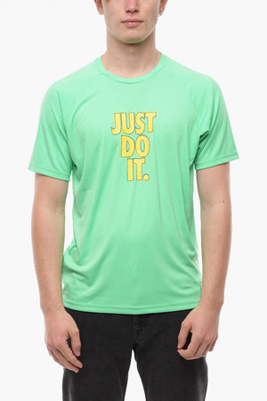 SWIM Rundhals-T-Shirt HYDROGU mit Patch-Logo