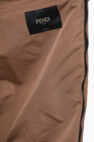 Giubbotto Teddy FRAGMENT con Motivo Monogram