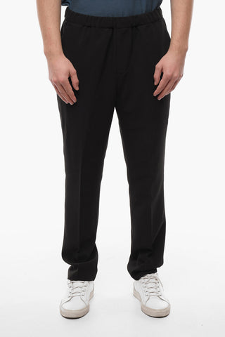 Stretch TORREPOZZELLA Pants with Elastic Waistband