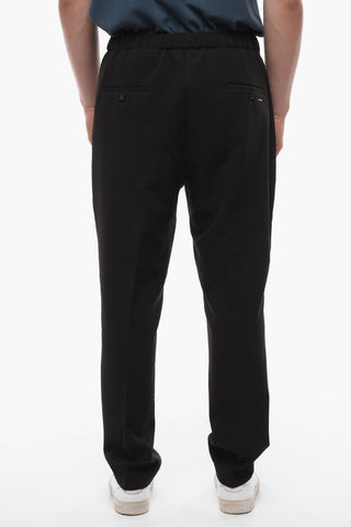 Stretch TORREPOZZELLA Pants with Elastic Waistband