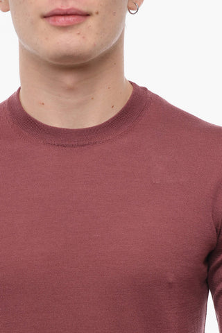 Crew Neck Silk Blend Sweater