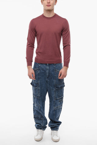 Crew Neck Silk Blend Sweater