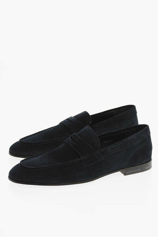 Cuir Sole MARTY Suede Penny Loafers