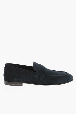 Cuir Sole MARTY Suede Penny Loafers