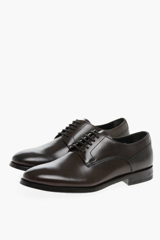 Scarpe Derby PARMA in Pelle con Suola in Gomma