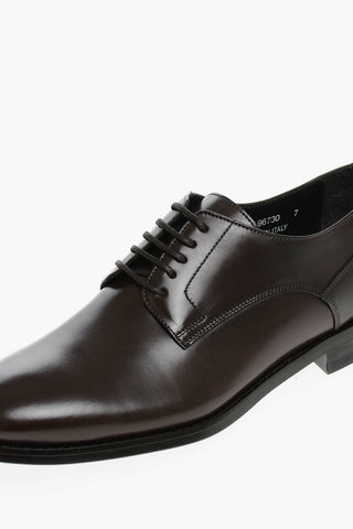 Scarpe Derby PARMA in Pelle con Suola in Gomma