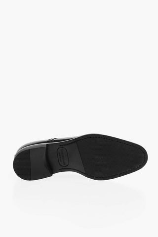 Scarpe Derby Brogue in Pelle