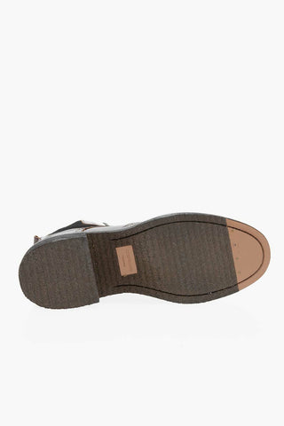 Stivaletti Brogue Allacciati LUX con Inserti Elastici