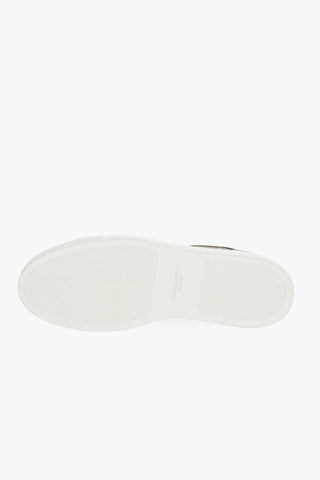 Sneakers in Pelle SPIGA con Motivo Herringbone