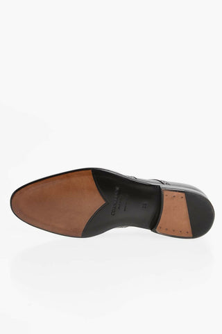 Scarpe Derby Brogue in Pelle 