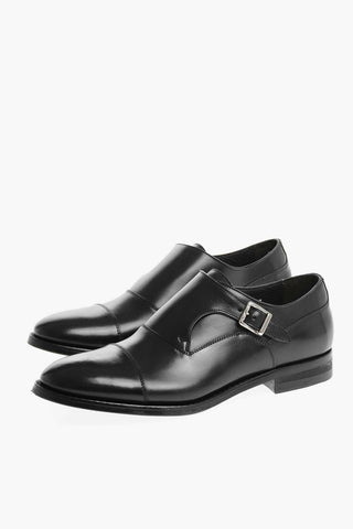 Leather PARMA Monk Strap Derby Shoes