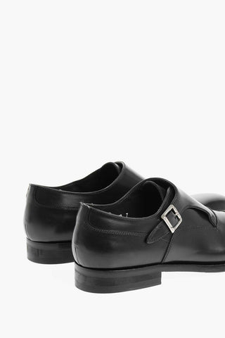 Leather PARMA Monk Strap Derby Shoes