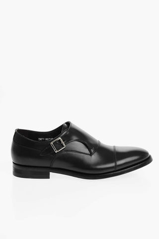 Leather PARMA Monk Strap Derby Shoes