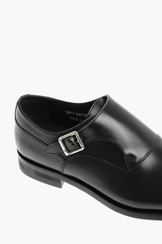 Leather PARMA Monk Strap Derby Shoes