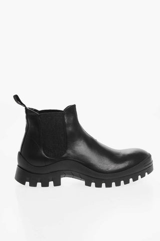 Vibram Sole BOWLING Chelsea Booties