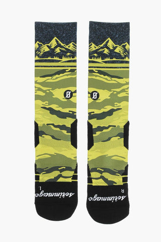 Long PEAKS Camouflage Socks