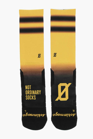 Gestreifte Socken mit Verlaufseffekt