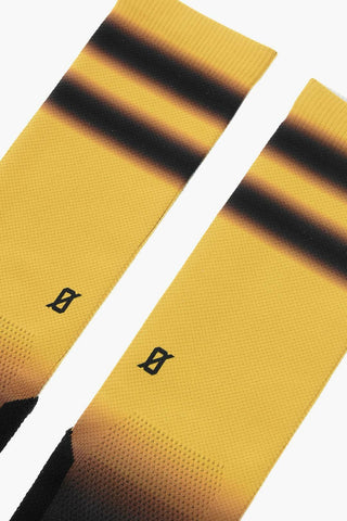Striped Socks with Ombre Effect