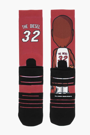 긴 양말 THE DIESEL MIAMI 프린트