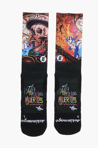 Printed DIA DE LOS MUERTOS Long Socks