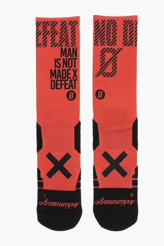 Breathable Socks NO DEFEAT Printed