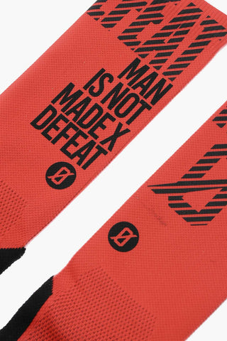 Breathable Socks NO DEFEAT Printed