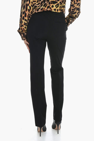 Regular Fit 3 Pocket Pants with Concealed Closure