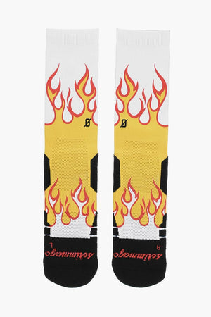 Long FLAME Printed Socks