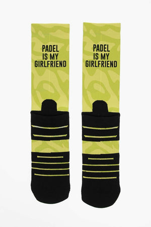 긴 양말 PADEL IS MY GIRLFRIEND 프린트