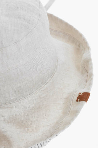 Linen HARO Bucket Hat