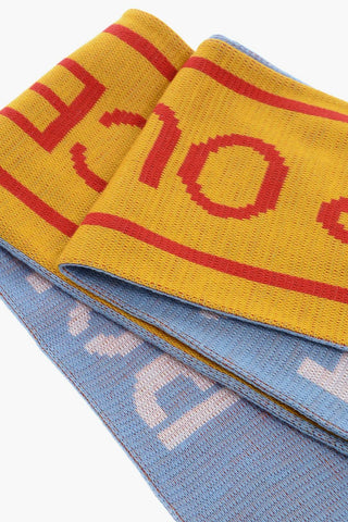 Reversible Scarf with Fringes
