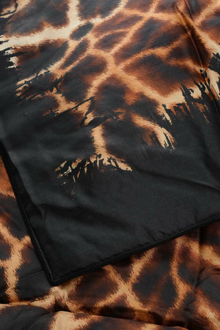 Plaid GIRAFFA in Seta