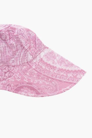 Cappello Floppy In Nylon a Motivo Paisley