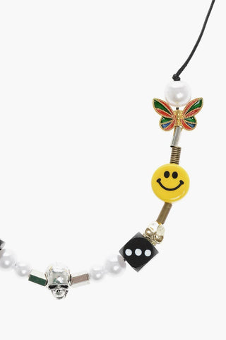 MAISON EMERALD Adjustable Necklace with Charms