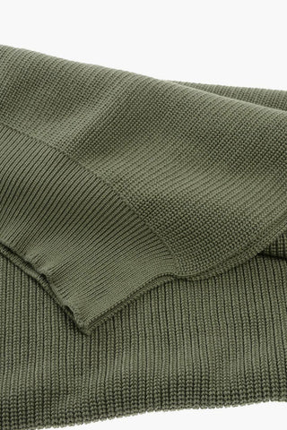 Ribbed Cotton Scarf