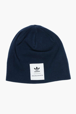 Cappello Beanie con Stampa a Contrasto