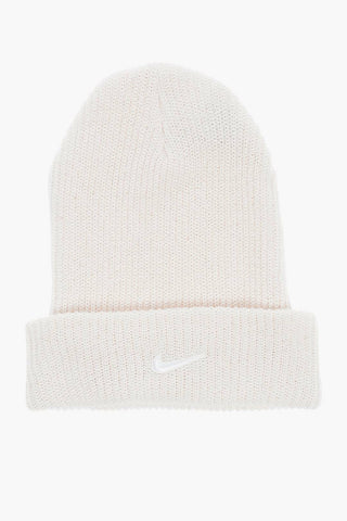 Knitted UNISEX UTILITY SWOOSH Beanie with Logo Embroidery