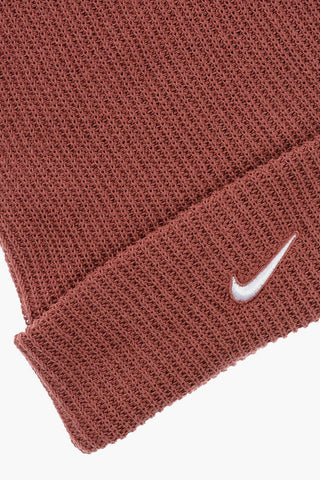 Knitted UNISEX UTILITY SWOOSH Beanie with Logo Embroidery